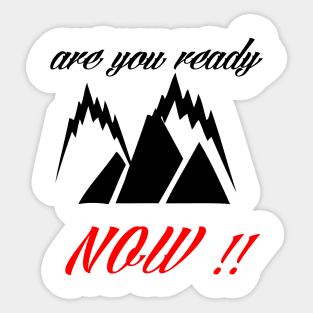 MOUNTAIN Sticker